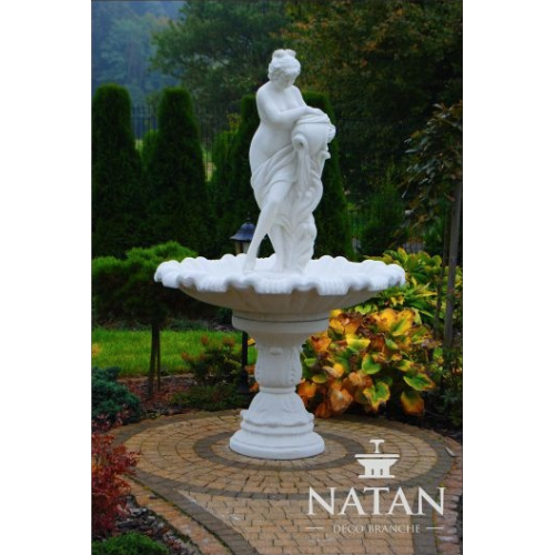Zierbrunnen Springbrunnen Skulptur Brunnen Deko Garten Fontaine Teich Neu 229cm von Xl Moebel