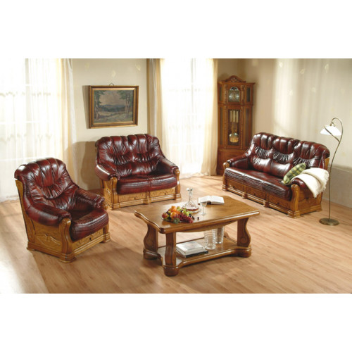 Zweisitzer Couch Klassische Ledersofa Sofas Polster Sofa 2 Sitzer Leder von Xl Moebel