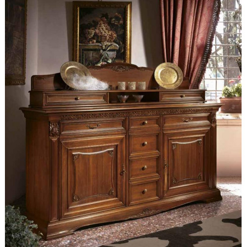 xxl Buffet Kommode Kommoden Schrank Barock Rokoko Anrichte Konsole Regal Massivholz von Xl Moebel
