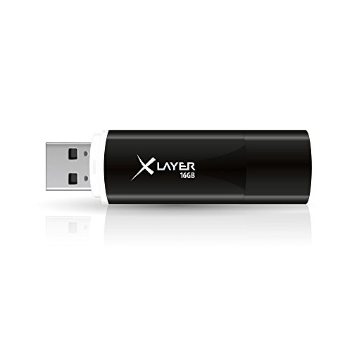 Xlayer XLU2C16 16GB Speicherstick USB 2.0 schwarz von Xlayer