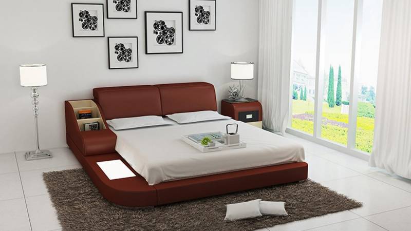 Xlmoebel, Wasserbett Hochwertiges Doppel-Wasserbett mit Multifunktionsfunktionen, (Wasserbett LB8815), Hergestellt in Europa von Xlmoebel