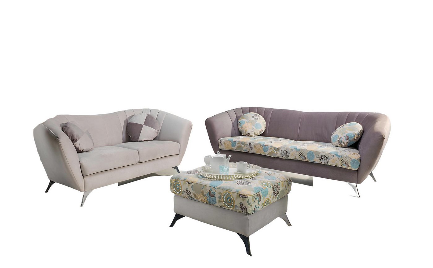 Xlmoebel 2-Sitzer Moderne Poster Wohnzimmer Sofa Set mit 3-Sitzer und 2-Sitzer Sitzen, Hergestellt in Europa Xlmoebel 2-Sitzer Moderne Poster Wohnzimmer Sofa Set mit 3-Sitzer und 2-Sitzer Sitzen, Hergestellt in Europa von Xlmoebel