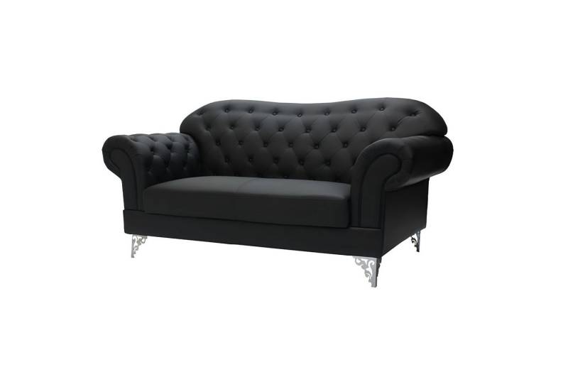 Xlmoebel 3-Sitzer Chesterfield Sofa Sitzmöbel Polsterung Kunstleder Wohnlandschaft, 1 Teile, Hergestellt in Europa von Xlmoebel