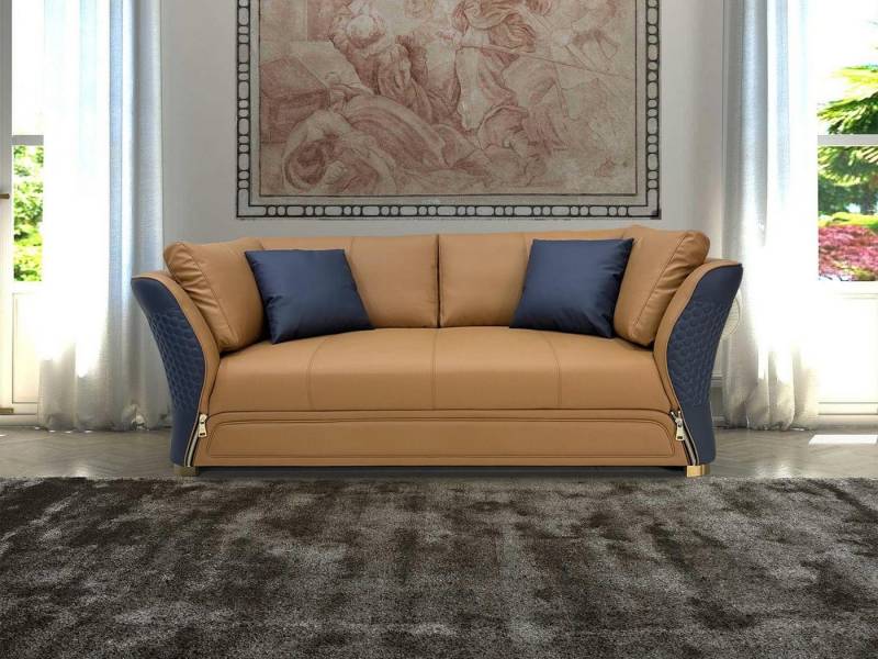 Xlmoebel 3-Sitzer Dreisitzer Ledersofa in modernem Design für Ihr Wohnzimmer, Hergestellt in Europa Xlmoebel 3-Sitzer Dreisitzer Ledersofa in modernem Design für Ihr Wohnzimmer, Hergestellt in Europa von Xlmoebel