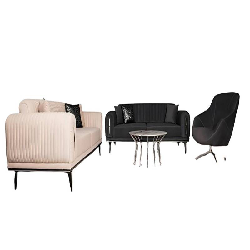 Xlmoebel 3-Sitzer Dreisitzer Sofa Polstermöbel Einrichtung 3-Sitzer Sitzmöbel Stoffbezug, 1 Teile, Hergestellt in Europa Xlmoebel 3-Sitzer Dreisitzer Sofa Polstermöbel Einrichtung 3-Sitzer Sitzmöbel Stoffbezug, 1 Teile, Hergestellt in Europa von Xlmoebel