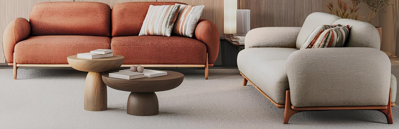 Xlmoebel Polstergarnitur Elegant-Graue Sofa-Set mit Zwei Sitzkissen 3-Sitzer Wohnzimmer Couch, (2x 3-Sitzer Sofas), Hergestellt in Europa Xlmoebel Polstergarnitur Elegant-Graue Sofa-Set mit Zwei Sitzkissen 3-Sitzer Wohnzimmer Couch, (2x 3-Sitzer Sofas), Hergestellt in Europa von Xlmoebel