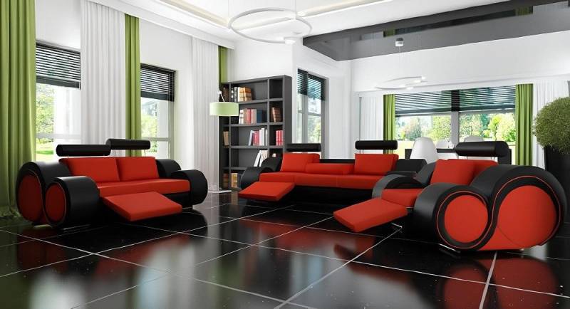 Xlmoebel 3-Sitzer Elegante Polstergarnitur aus Leder mit USB-Anschluss 3-Sitzer, Hergestellt in Europa Xlmoebel 3-Sitzer Elegante Polstergarnitur aus Leder mit USB-Anschluss 3-Sitzer, Hergestellt in Europa von Xlmoebel