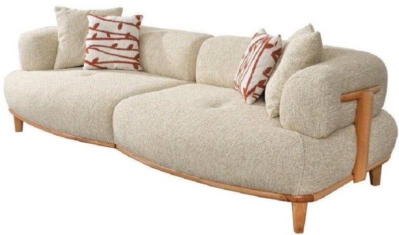 Xlmoebel 3-Sitzer Modernes Luxus-Polstersofa in Beige für das Wohnzimmer - 3-Sitzer-Sofa, 1 Teile, Hergestellt in Europa Xlmoebel 3-Sitzer Modernes Luxus-Polstersofa in Beige für das Wohnzimmer - 3-Sitzer-Sofa, 1 Teile, Hergestellt in Europa von Xlmoebel
