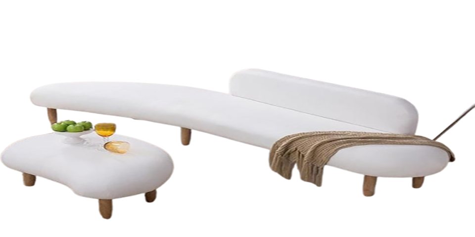 Xlmoebel Wohnzimmer-Set Vier-Sitzer-Sofa mit Beistelltischen, Sitzmöbeln, Wohnlandschaft, (2-St., Sofa 4 Sitzer), Hergestellt in Europa Xlmoebel Wohnzimmer-Set Vier-Sitzer-Sofa mit Beistelltischen, Sitzmöbeln, Wohnlandschaft, (2-St., Sofa 4 Sitzer), Hergestellt in Europa von Xlmoebel
