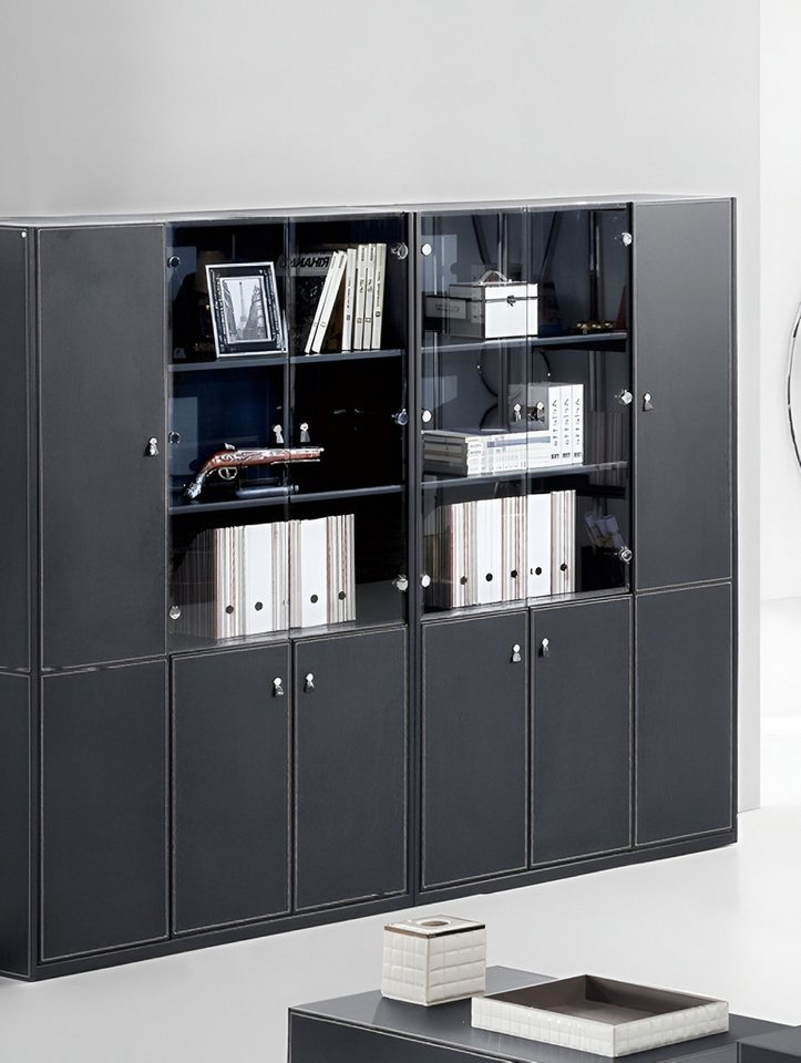 Xlmoebel Aktenschrank Dokumentenregal aus Holz mit Stauraum für Ordner und Bürobedarf (Wandregal) Hergestellt in Europa Xlmoebel Aktenschrank Dokumentenregal aus Holz mit Stauraum für Ordner und Bürobedarf (Wandregal) Hergestellt in Europa von Xlmoebel