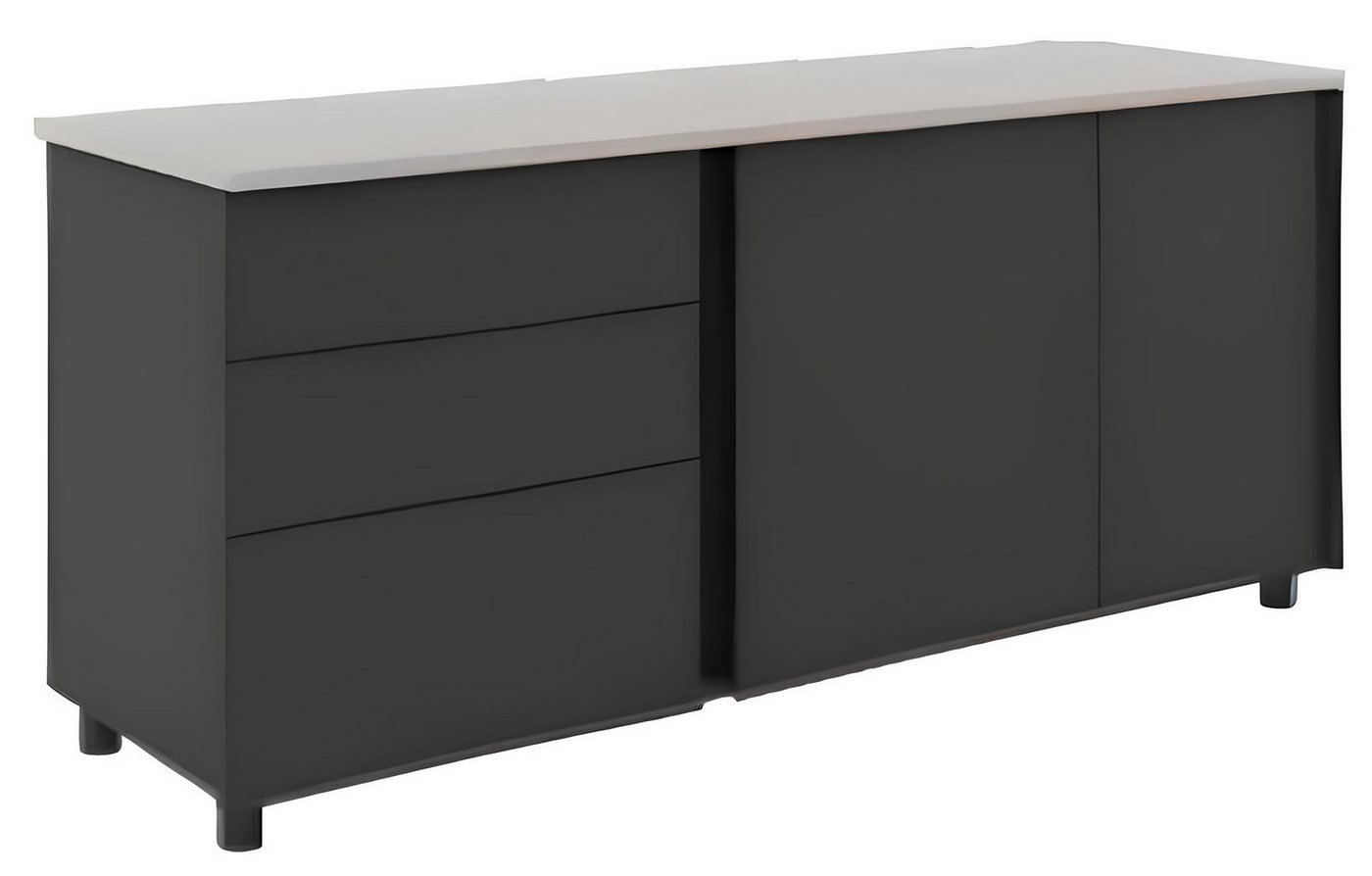 Xlmoebel Aktenschrank Büro Sideboard Schrank für Akten und Büroeinrichtung Kommode (1-St., Aktenschrank) Hergestellt in Europa von Xlmoebel