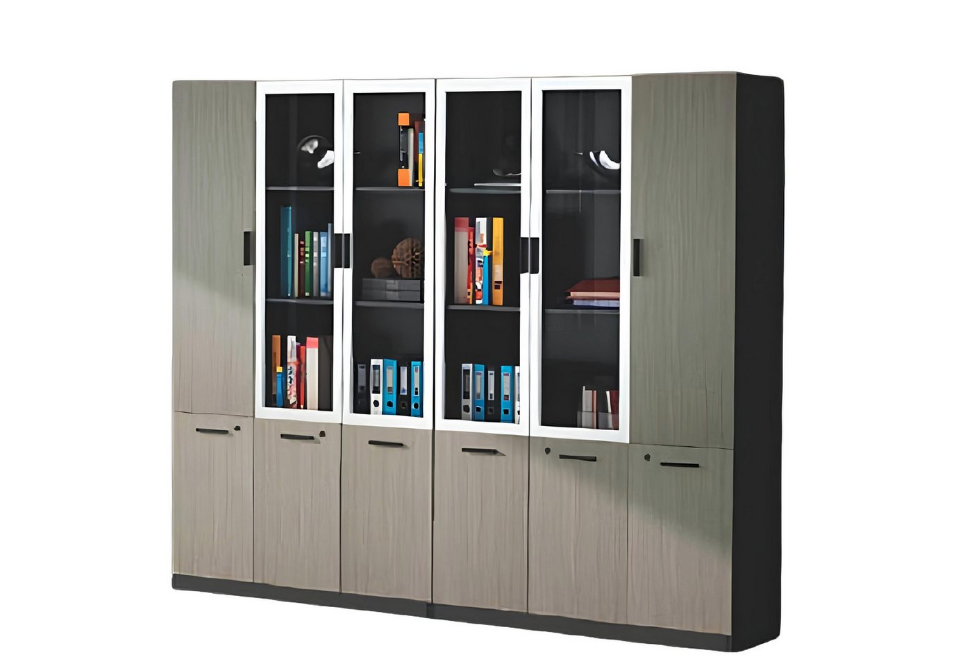 Xlmoebel Aktenschrank Büromöbel Schrank für Akten und Dokumente Ordner-Aufbewahrung Schrank (Aktenschrank) Hergestellt in Europa von Xlmoebel