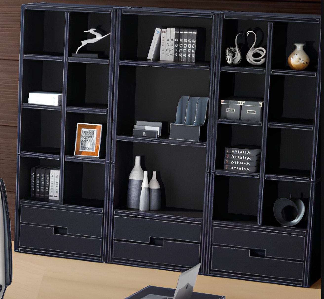 Xlmoebel Aktenschrank Designermöbel Schrank für Bücher, Akten und Bürobedarf - Stehregal (Aktenschrank) Hergestellt in Europa von Xlmoebel