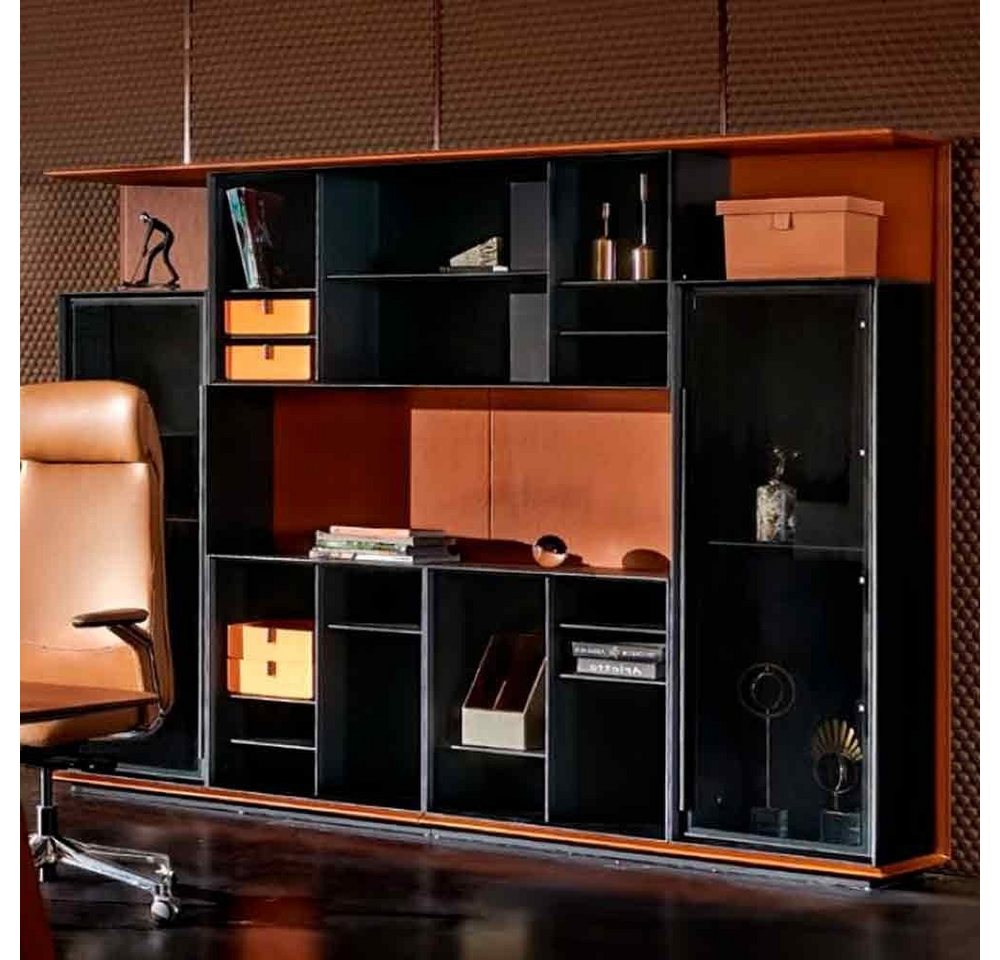 Xlmoebel Aktenschrank Luxuriöses Antikmöbel für das Büro: Schrank mit Regalen für Akten (Büro Schrank) Hergestellt in Europa von Xlmoebel