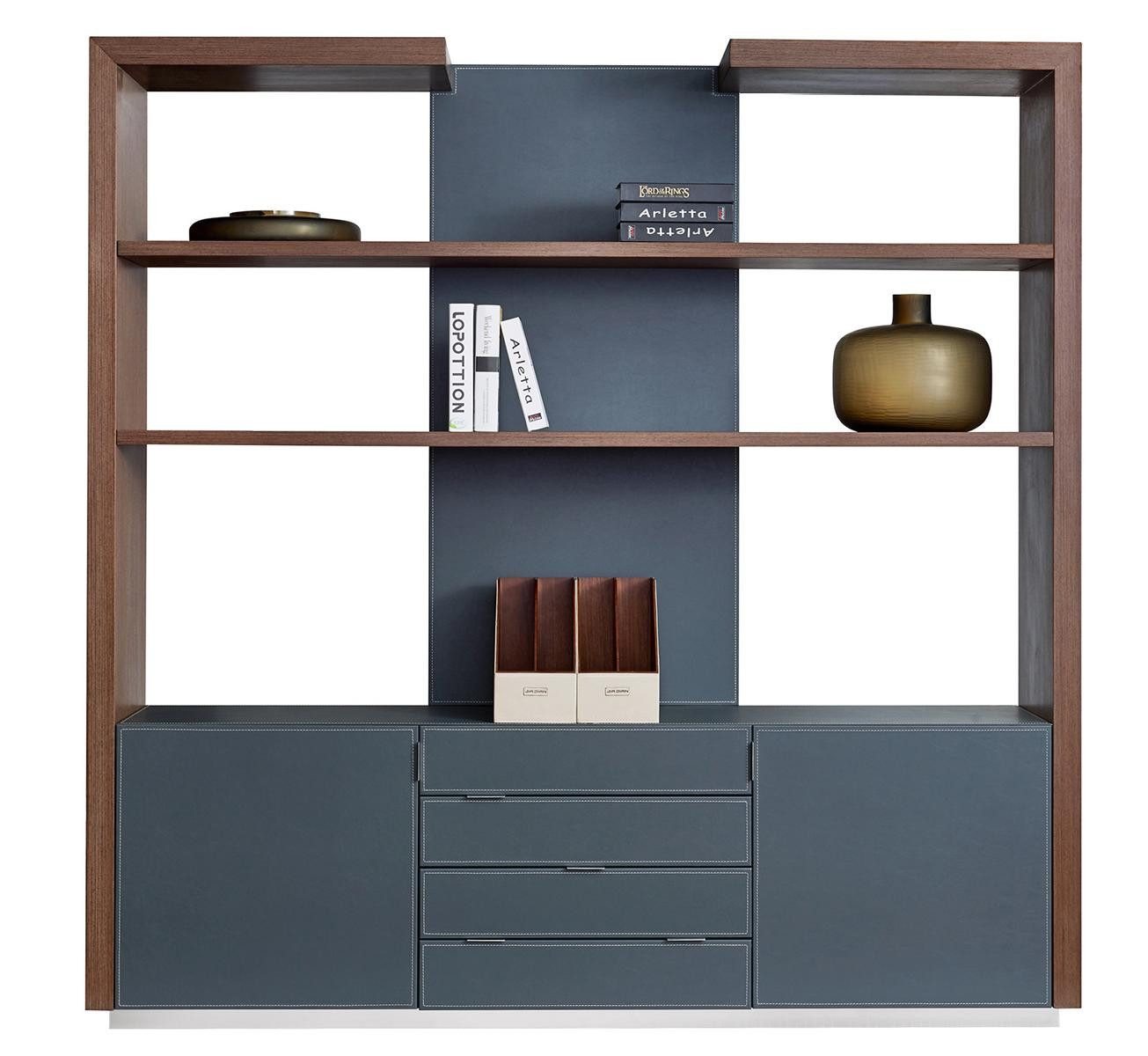 Xlmoebel Aktenschrank Möbelstück für Büro: Eleganter Schrank für Akten und Bücher, moderne (Aktenschrank) Hergestellt in Europa von Xlmoebel