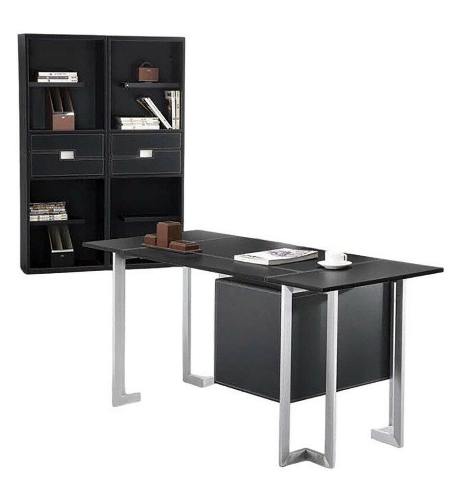 Xlmoebel Büromöbel-Set Set für das Büro: Schreibtisch und Aktenschrank im Designer-Stil, (Schreibtisch + Aktenschrank), Hergestellt in Europa von Xlmoebel