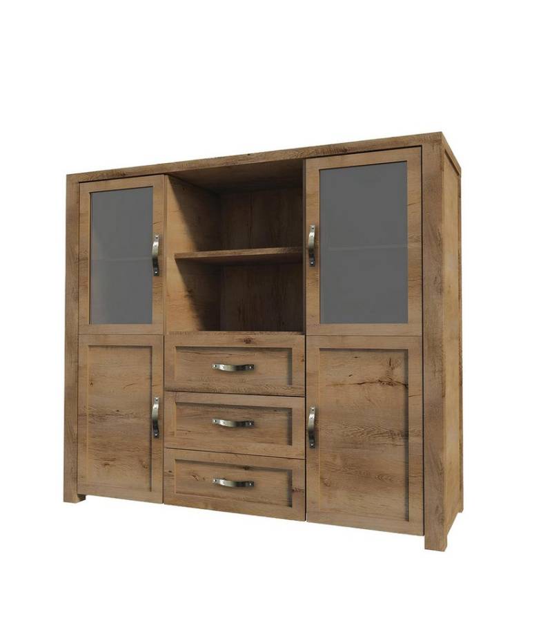 Xlmoebel Buffet Design-Kommode aus Holz mit modernem Stil Buffet (1-St., Buffet) Hergestellt in Europa von Xlmoebel