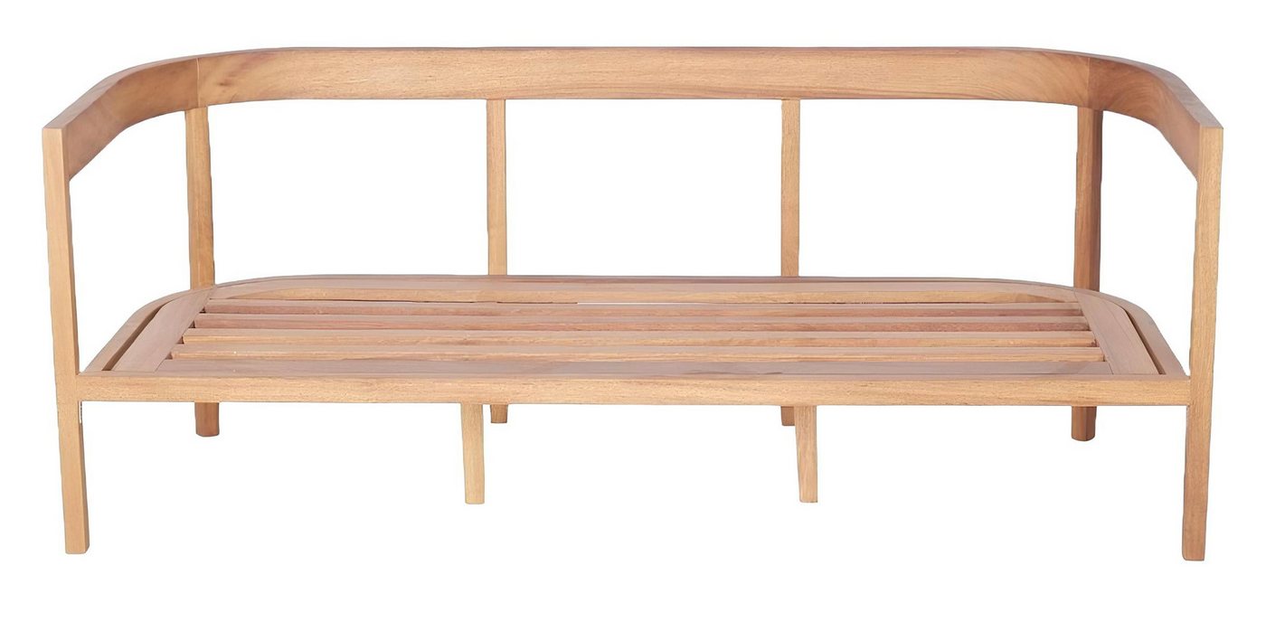 Xlmoebel Bank Holzbank mit Rückenlehne für den Garten - Designbank für Entspannung (Bank), Hergestellt in Europa von Xlmoebel