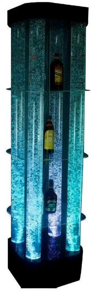 Xlmoebel Barschrank Beleuchtetes LED-Wasserwandregal - Stilvolle Säulen-Wassersäulen-Theke (Led Bar) Hergestellt in Europa von Xlmoebel