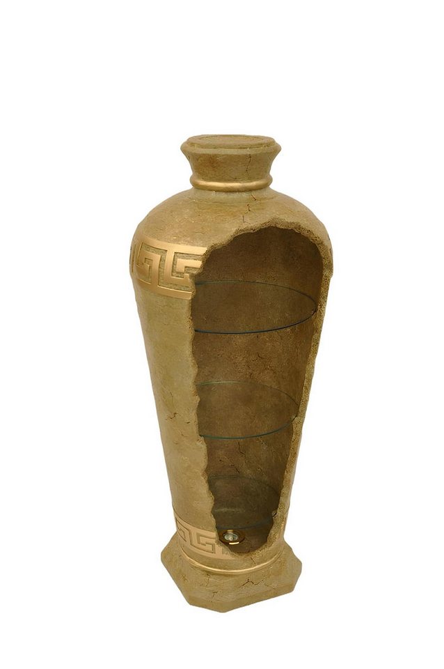 Xlmoebel Barschrank Neuheit: Große Medusa Antik-Stil Vitrine Bar Boden Vase Schrank (Vitrine Bar Eck Regal 127 cm XXL Hoch-Material:Acryl) Hergestellt in Europa von Xlmoebel