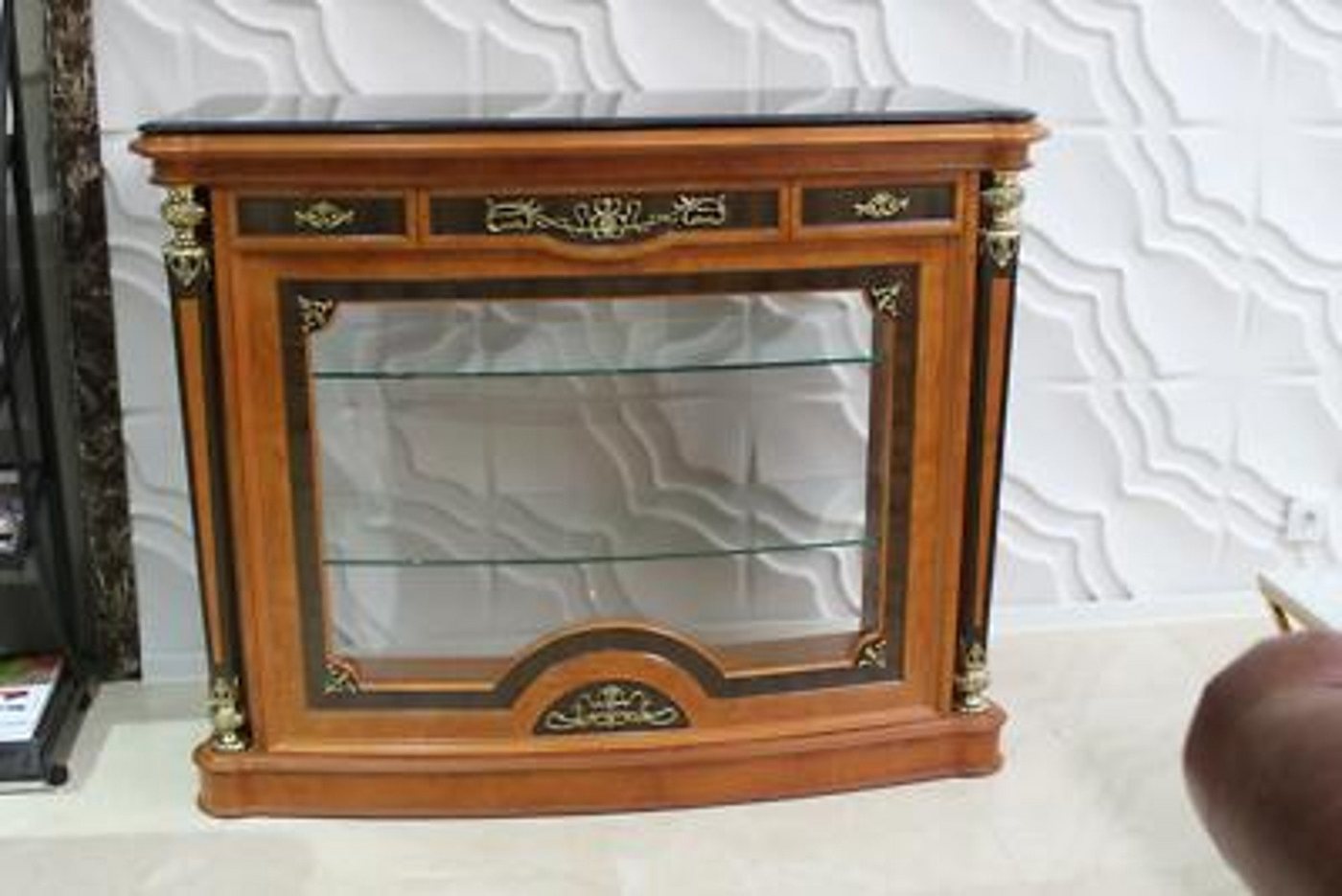 Xlmoebel Bartisch Bar Tresen Rokoko Stil Holz Vintage Einrichtung Sofort (Barschrank), Made in Europa von Xlmoebel