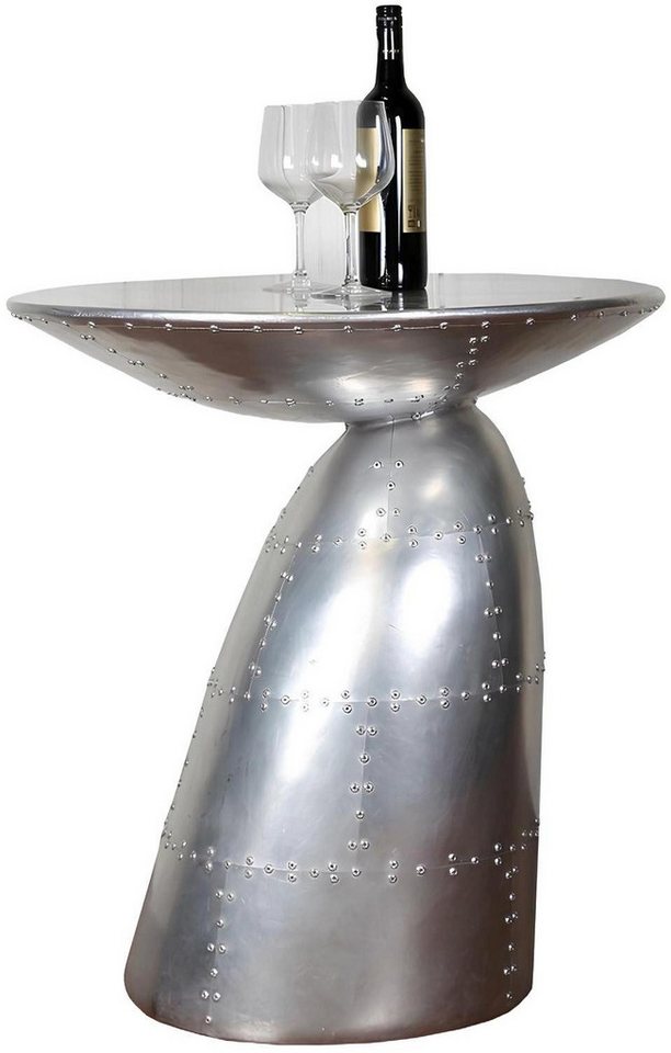 Xlmoebel Bartisch Neuer Aluminium Runder Bartisch Küchentisch Stehtisch (Bar Tisch), Hergestellt in Europa von Xlmoebel