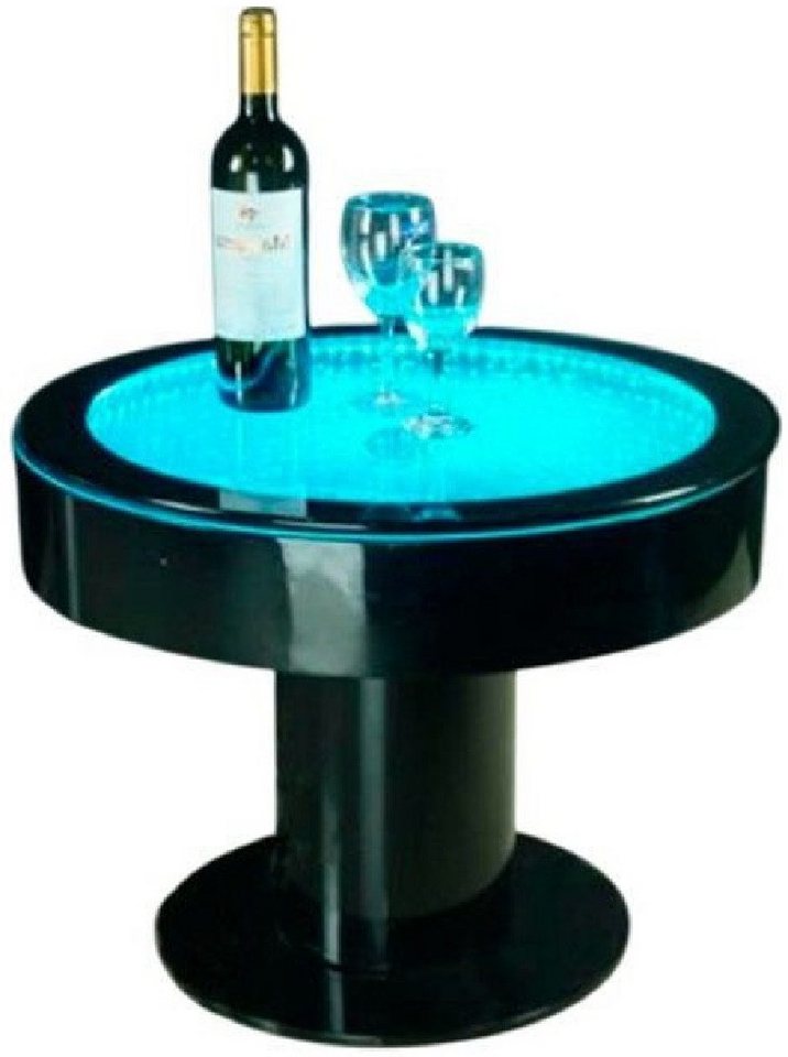 Xlmoebel Beistelltisch Beleuchteter LED Stehtisch mit rundem Tisch und Wasser-Spiel für Bars (Led Rund Beistelltisch), Hergestellt in Europa von Xlmoebel
