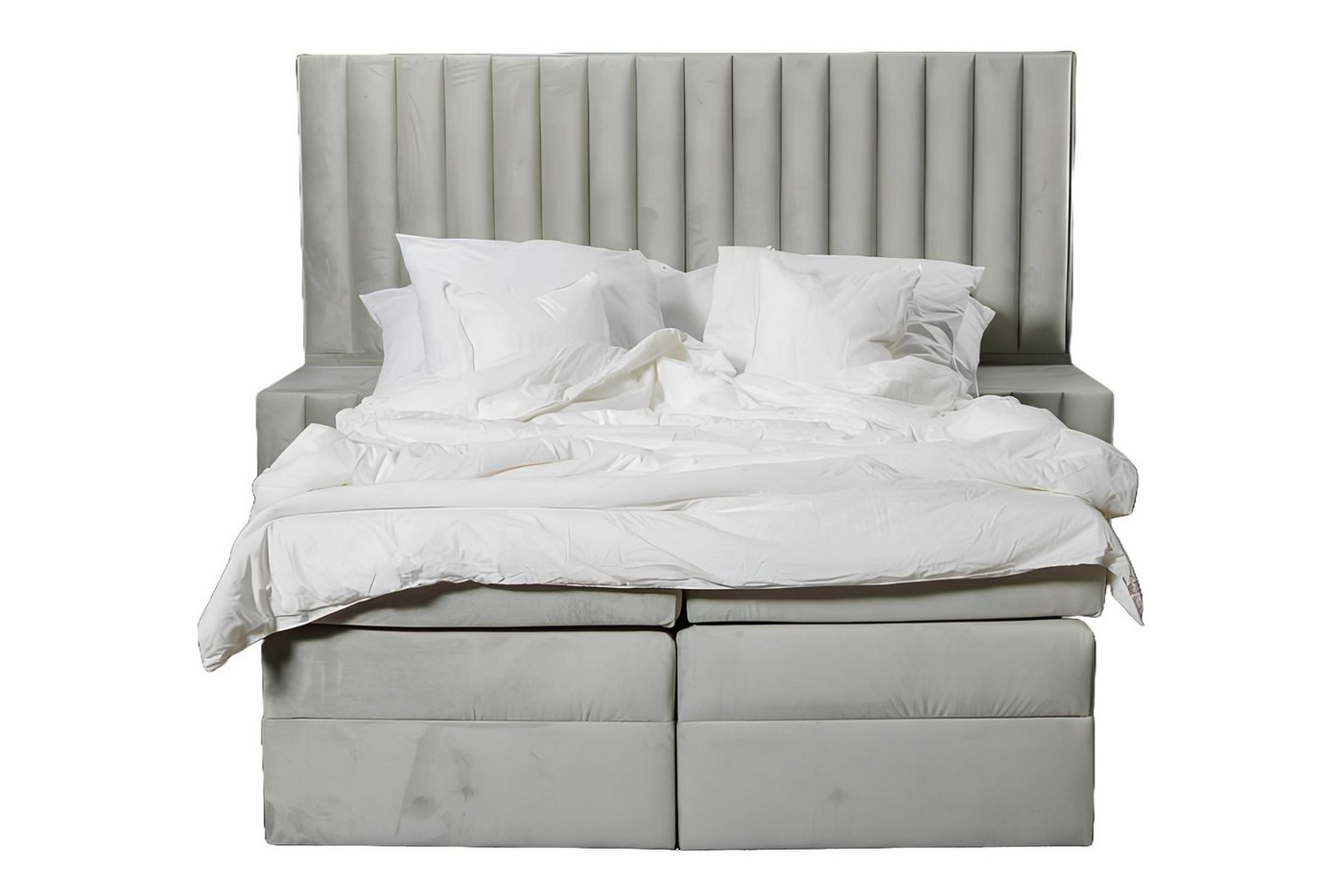 Xlmoebel Bett 3-teiliges Schlafzimmermöbel-Set mit modernem und luxuriösem Design (3tlg. Schlafzimmer Set (Bett +2x Nachttisch), Hergestellt in Europa von Xlmoebel