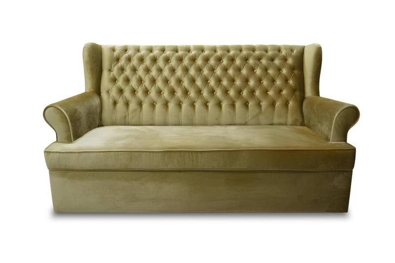 Xlmoebel Bett Chesterfield Designer Schlafsofa mit Bettfunktion Polstermöbel (CHESTERFIELD LONDON PIK MIT BETTFUNKTION), Hergestellt in Europa von Xlmoebel