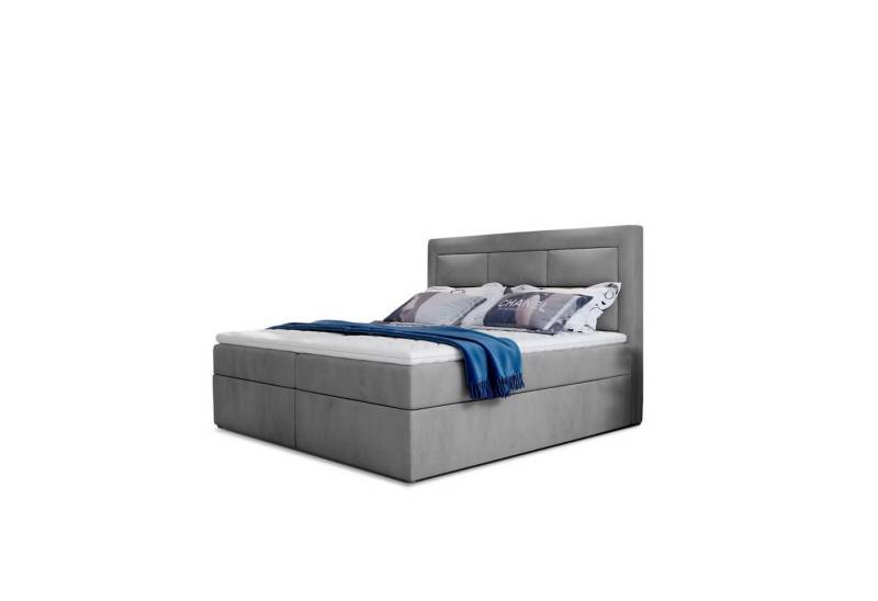 Xlmoebel Boxspringbett Design Bett Textil Luxus Betten Gestell Schlaf Zimmer Sofort (Bett), Made in Europa von Xlmoebel