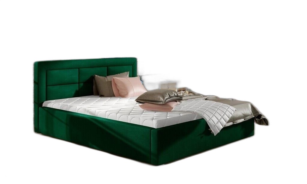 Xlmoebel Bett Designer Doppelbett Holz Designer Möbel Schlafzimmer Bett Boxspring (1-tlg., Boxspring Bett), Hergestellt in Europa von Xlmoebel