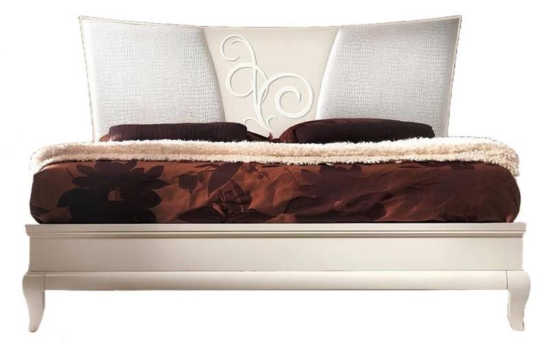Xlmoebel Bett Doppelbett Holzgestell Modernes Design Hotel Schlafzimmer Möbelbett (Bett), Hergestellt in Italy von Xlmoebel