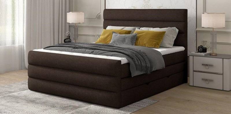 Xlmoebel Boxspringbett Elegante Boxspringbettgestaltung Hotelmöbel Doppelbett, Hergestellt in Europa Xlmoebel Boxspringbett Elegante Boxspringbettgestaltung Hotelmöbel Doppelbett, Hergestellt in Europa von Xlmoebel