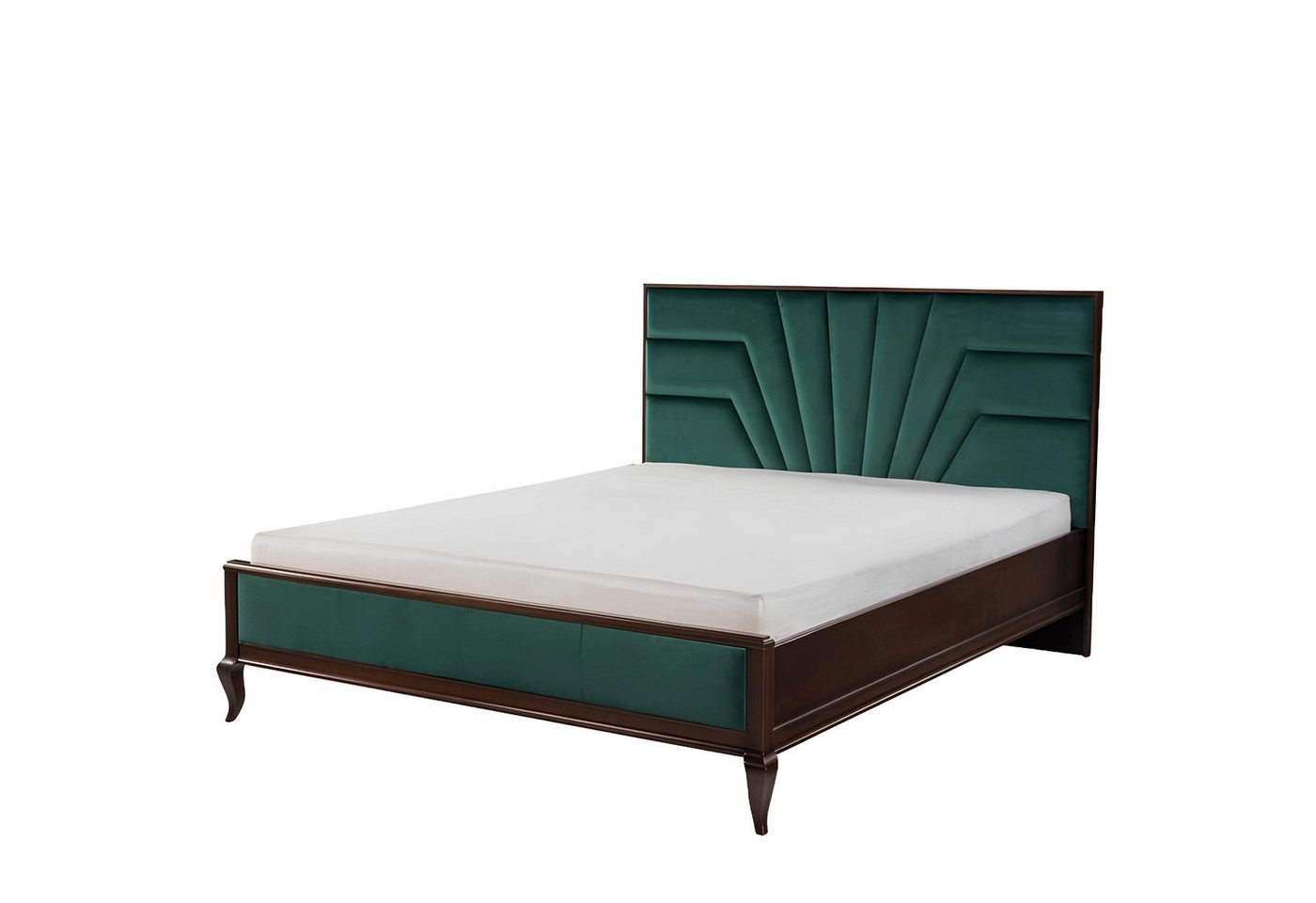 Xlmoebel Bett Elegantes Doppelbett 180 x 200cm hochwertiger Polsterung (Bett), Hergestellt in Europa von Xlmoebel