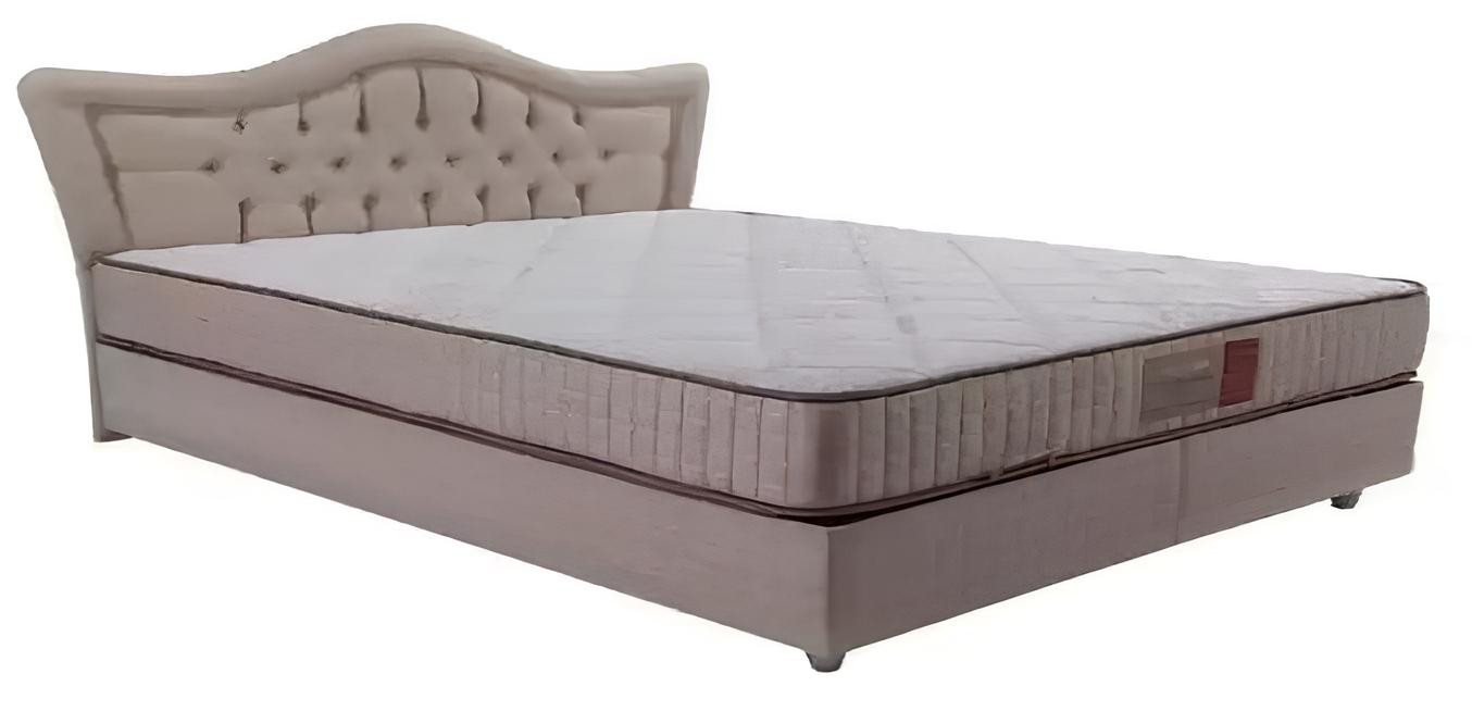 Xlmoebel Bett Hochwertiges Bett mit extra großem Matratze Hotelbett Bettkasten (2-tlg., Bett + Matratze), Hergestellt in Europa von Xlmoebel