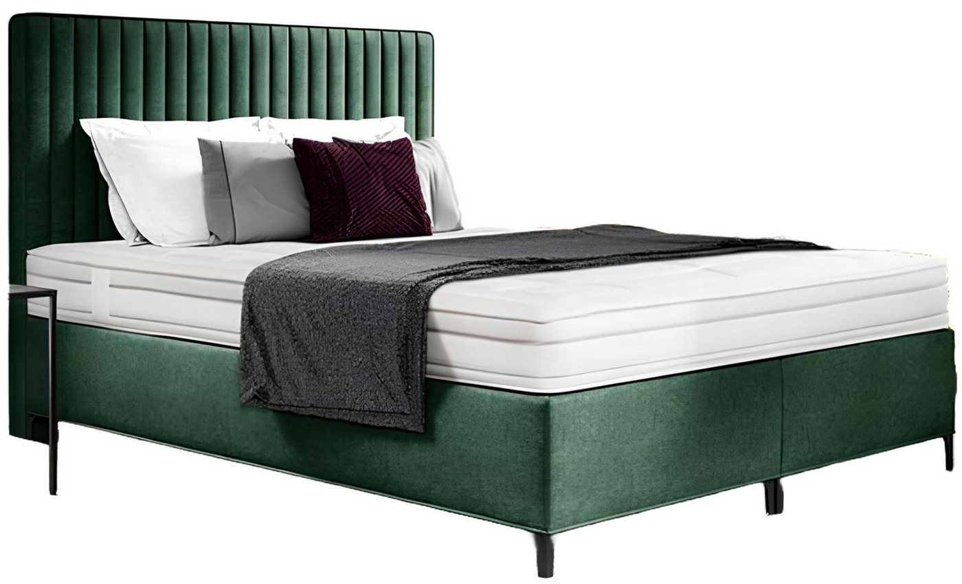 Xlmoebel Polsterbett Hochwertiges Boxspringbett für das Schlafzimmer mit Polsterung (Bett), Hergestellt in Europa von Xlmoebel