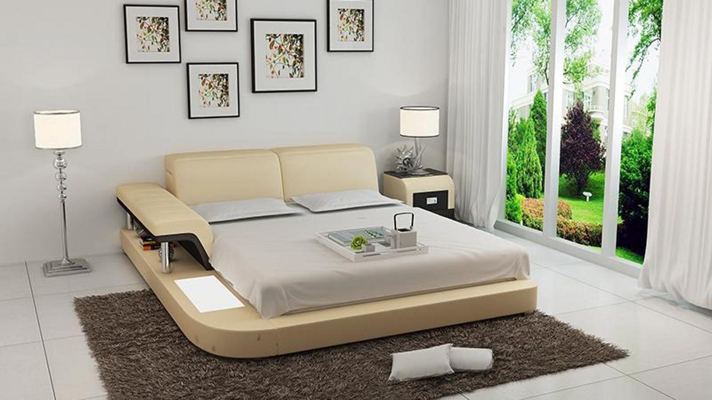 Xlmoebel Bett Hochwertiges Doppelbett mit Polsterung und luxuriösem Design (Bett LB8806), Hergestellt in Europa von Xlmoebel