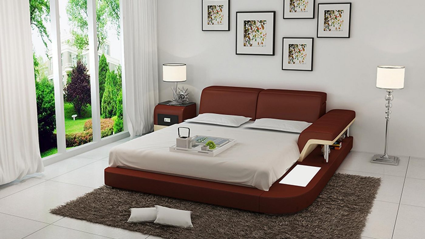 Xlmoebel Polsterbett Hochwertiges Doppelbett mit Polsterung und luxuriösem Design (Bett LB8806), Hergestellt in Europa von Xlmoebel