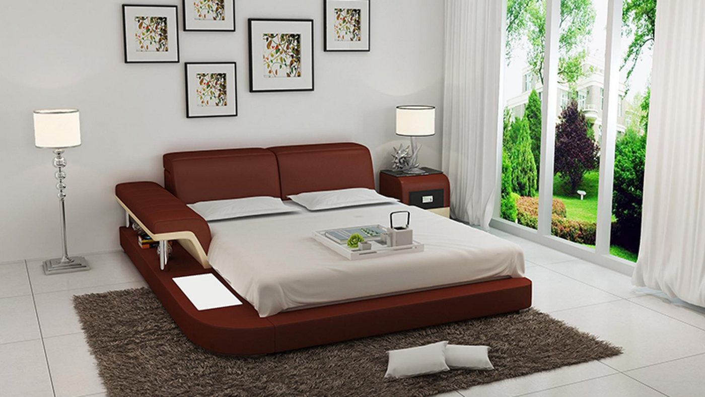 Xlmoebel Polsterbett Hochwertiges Doppelbett mit Polsterung und luxuriösem Design (Bett LB8806), Hergestellt in Europa von Xlmoebel