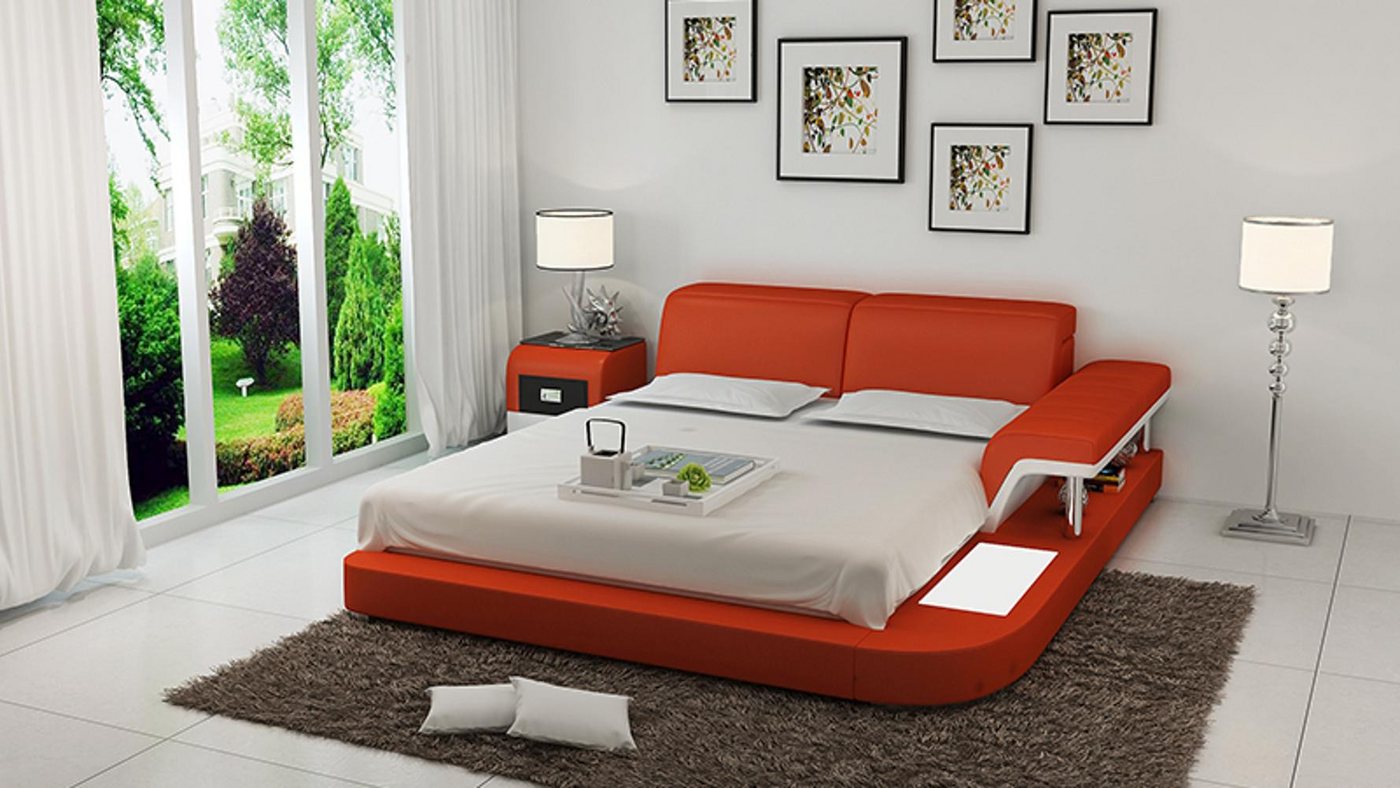 Xlmoebel Polsterbett Hochwertiges Doppelbett mit Polsterung und luxuriösem Design (Bett LB8806), Hergestellt in Europa von Xlmoebel