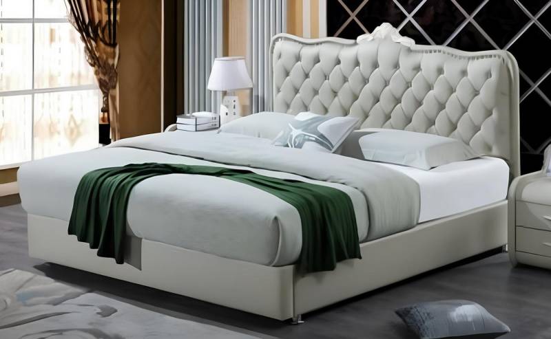 Xlmoebel Bett Luxuriöses Schlafzimmermöbel-Set mit Doppelbett (Bett), Hergestellt in Europa von Xlmoebel