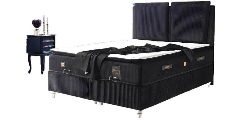 Xlmoebel Boxspringbett Luxuriöses Schlafzimmermöbel-Set mit modernem Boxspring-Bett-Design. (Bett), Hergestellt in Europa von Xlmoebel