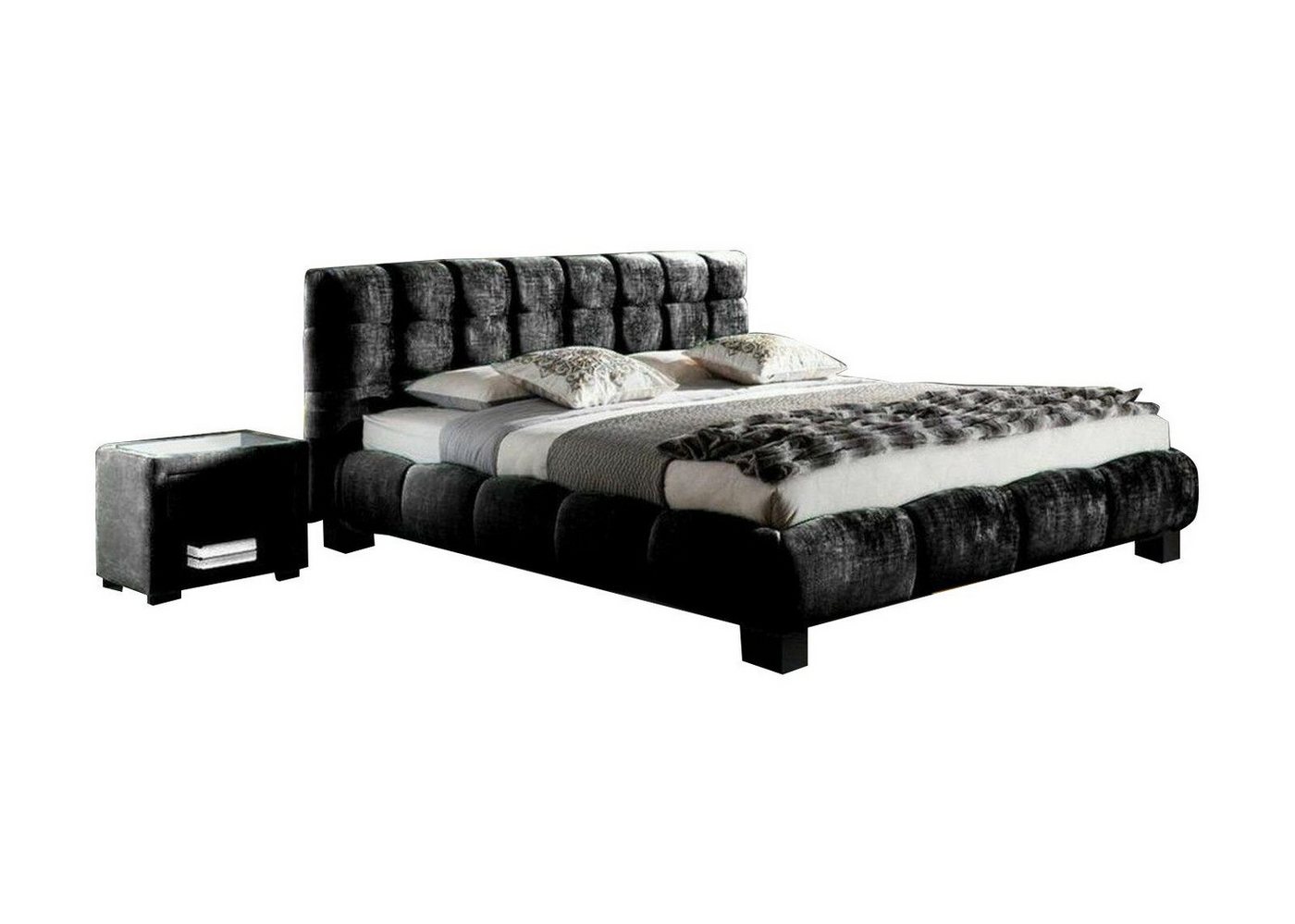 Xlmoebel Bett Luxus Schlafzimmer Bett Klassisch Moderne Möbel Bettgestell Neu (Bett), Hergestellt in Europa von Xlmoebel