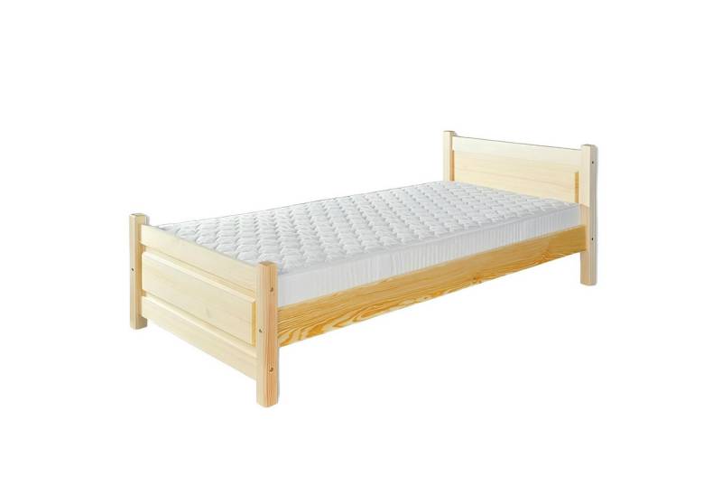 Xlmoebel Bett Massivholzbett aus Eiche in den Maßen 100x200 cm - Handgefertigtes (1-tlg., Bett), Hergestellt in Europa von Xlmoebel