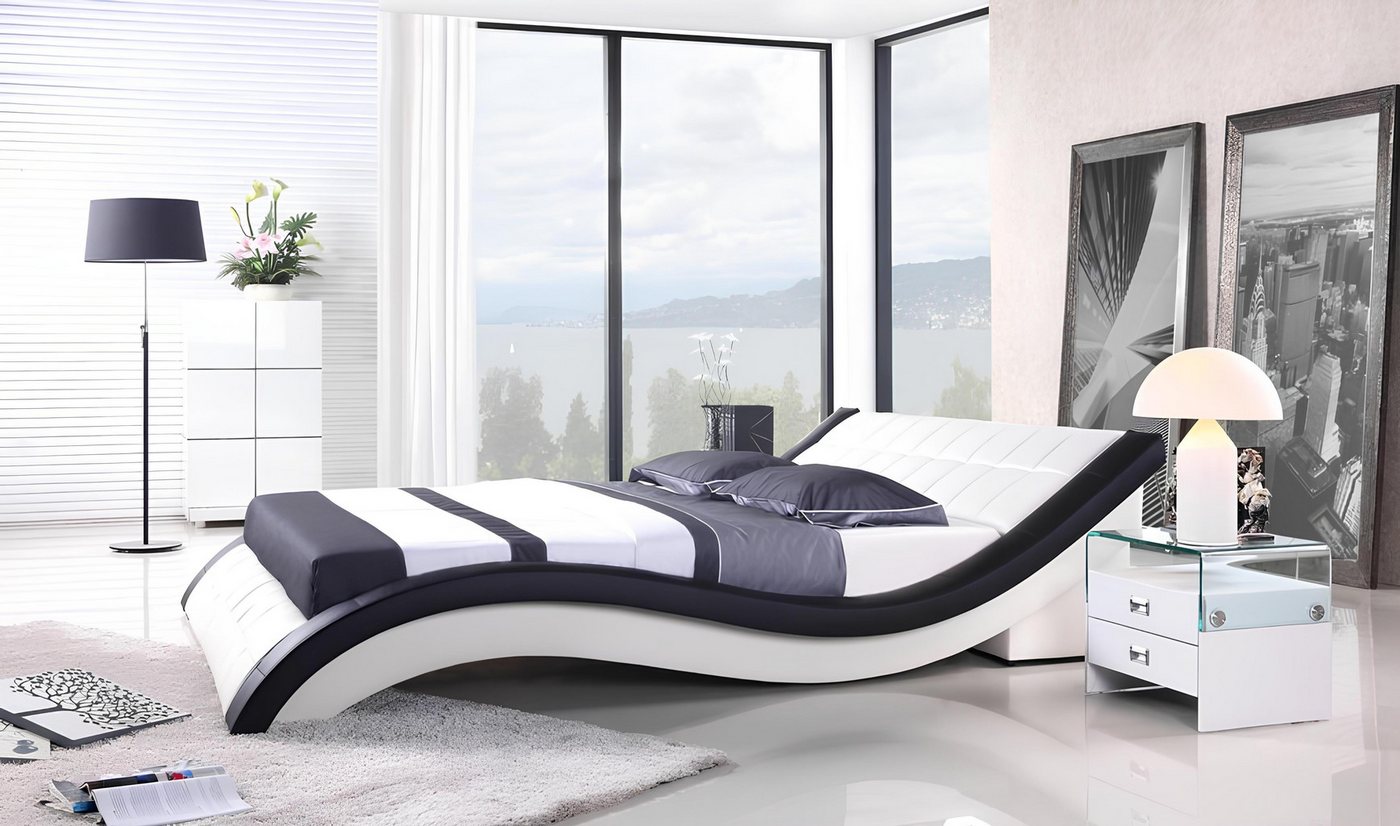Xlmoebel Bett Neu Luxus Metall Design für Doppelbett im Ehe-Schlafzimmer (Bett), Hergestellt in Europa von Xlmoebel