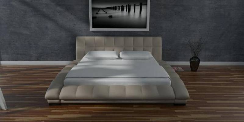 Xlmoebel Bett Neues Komplett-Lederbett mit Matratze in modernem Design (Wasserbett Bett Betten - SANTANA (Mirage), Hergestellt in Europa von Xlmoebel