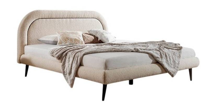 Xlmoebel Bett Schönes modernes Doppelbett in eleganter weißer Farbe für das (Bett), Hergestellt in Europa von Xlmoebel