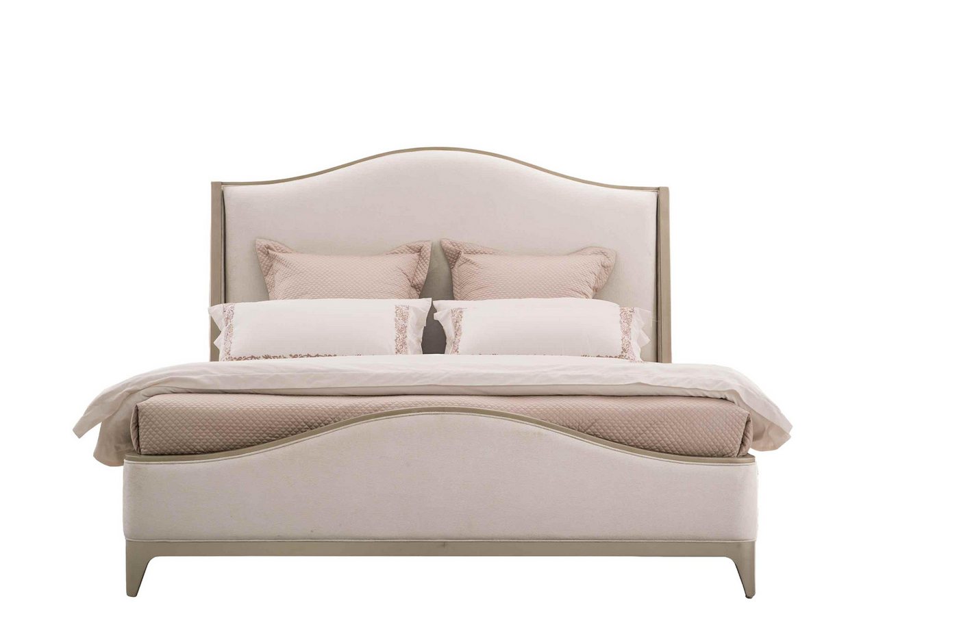 Xlmoebel Bett Stoffbett mit Bettkasten für Doppelbett im Schlafzimmer Ehebett (1-tlg., Bett), Hergestellt in Europa von Xlmoebel