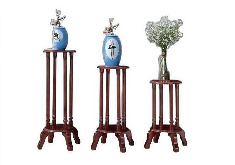 Xlmoebel Blumenständer Möbelzubehör Blumen Stand Ablage Holz Ständer für Pflanzen (1 St), Hergestellt in Europa von Xlmoebel