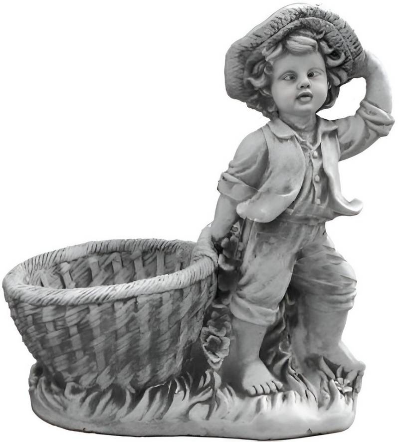 Xlmoebel Blumenständer Dekoration Pflanzkübel Stein Blumentopf Garten-Vase 101141 (Artikel s101141), Hergestellt in Europa von Xlmoebel